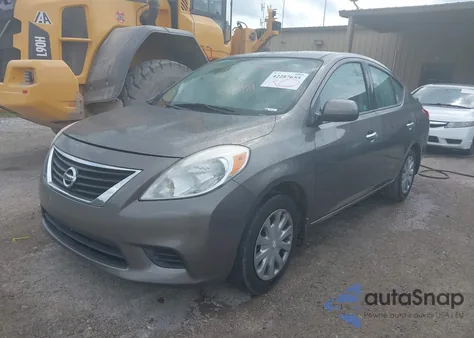 2014 Nissan Versa 1.6 Sv из США, поврежденный, VIN 3N1CN7AP9EL862553
